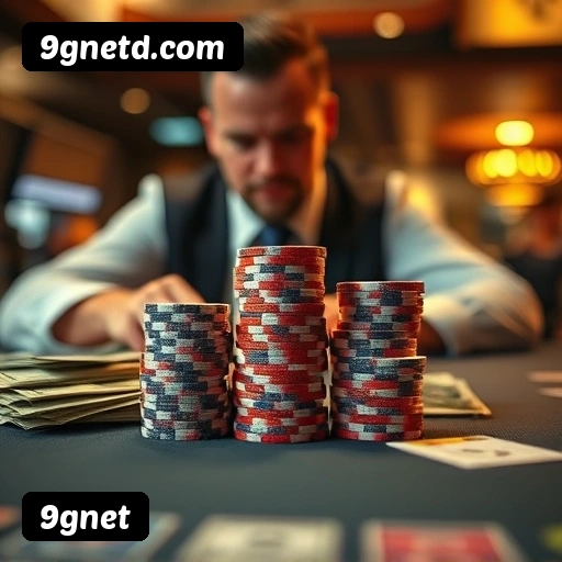 App 9gnet para iOS e Android — interface mobile, login biométrico e PIX integrado
